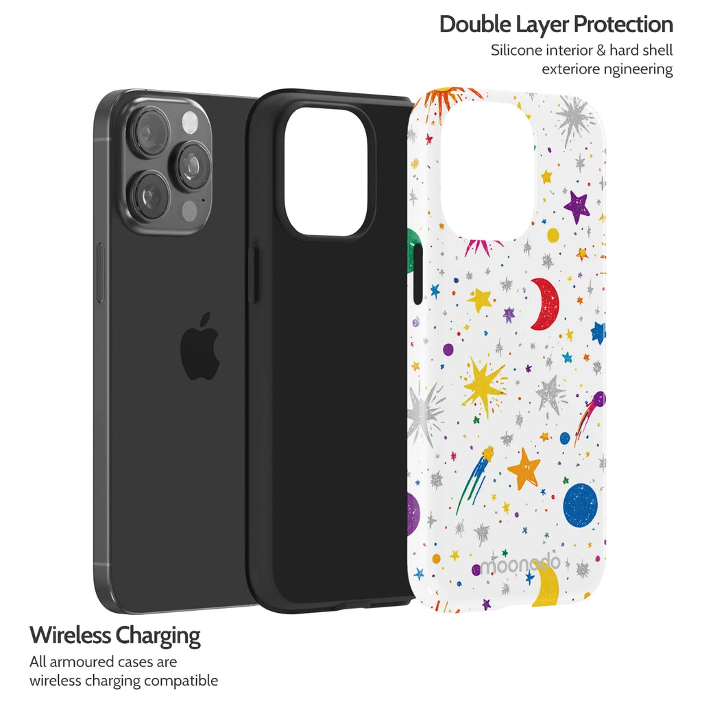 Cosmic Doodle - iPhone 15 Pro Max Case