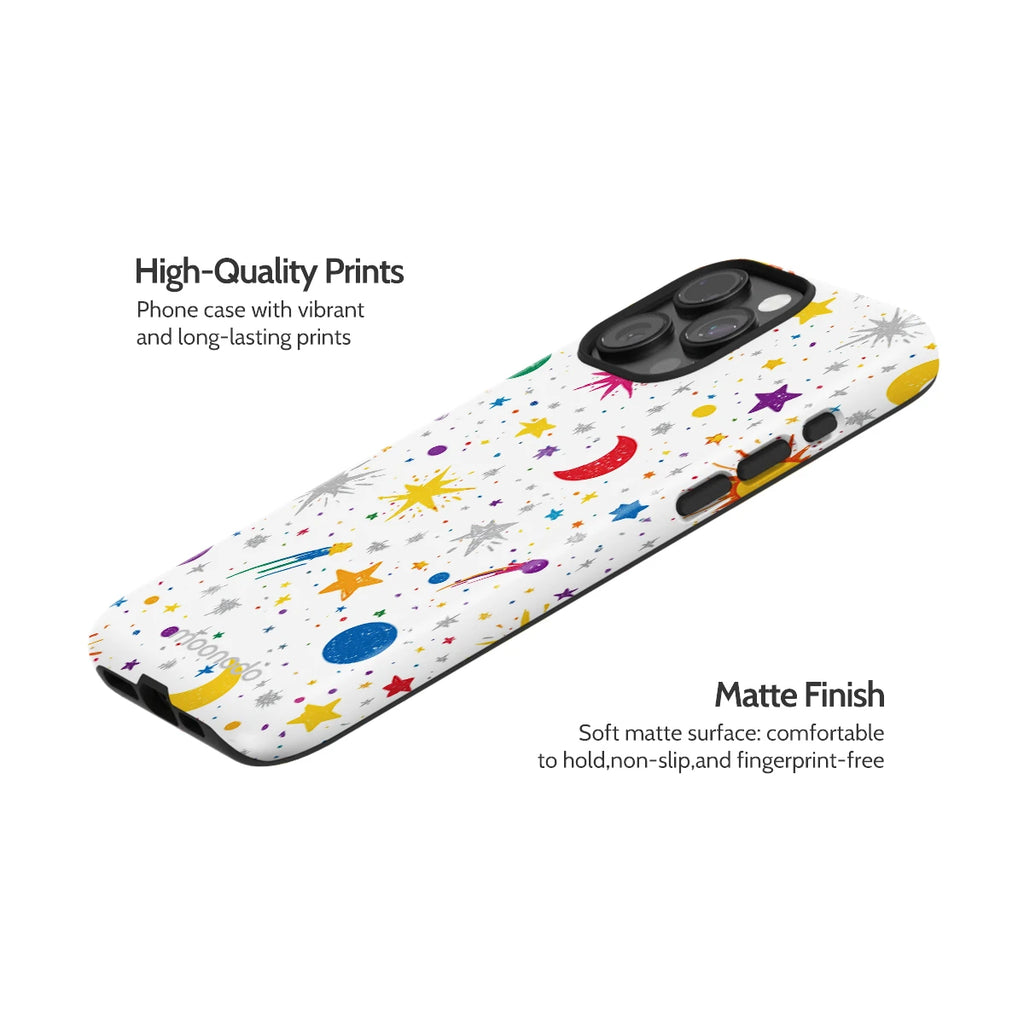Cosmic Doodle - iPhone 15 Pro Max Case