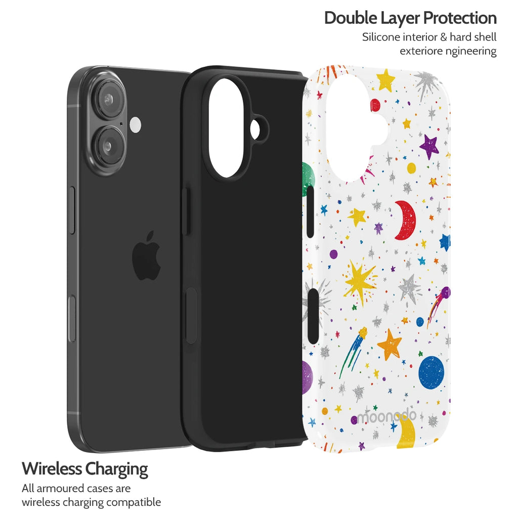 Cosmic Doodle - iPhone 16 Case
