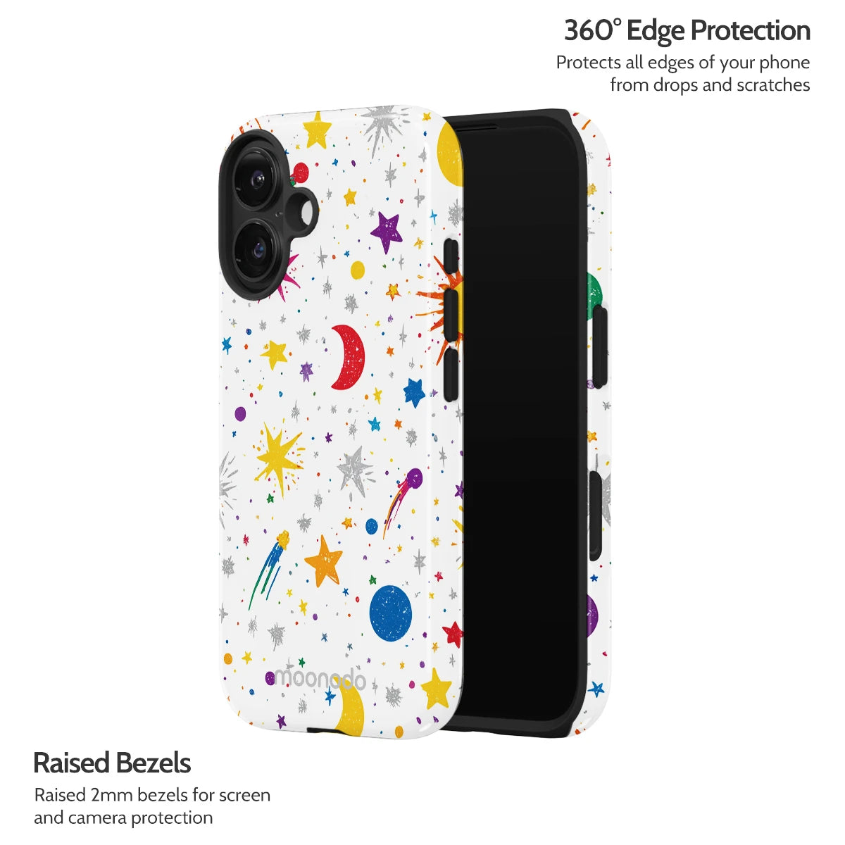 Cosmic Doodle - iPhone 16 Case