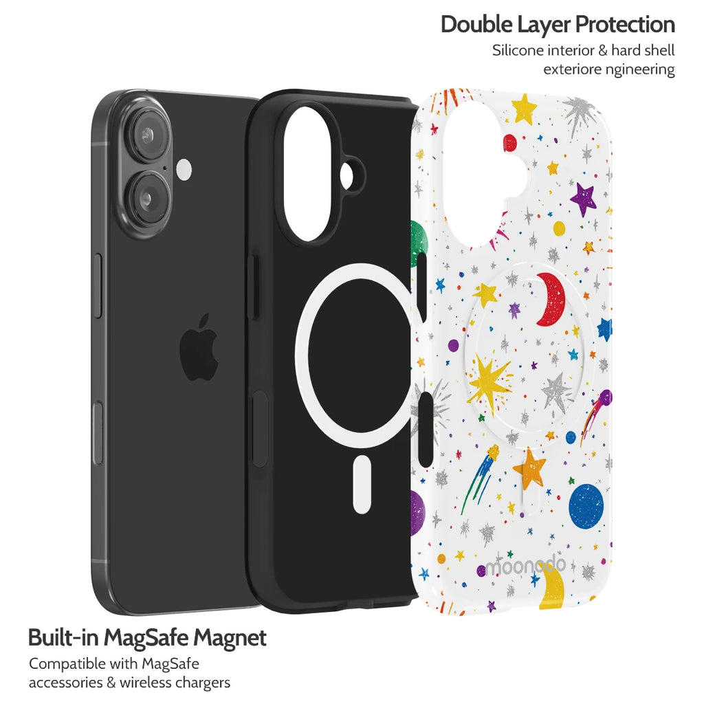 Cosmic Doodle - iPhone 16 Case