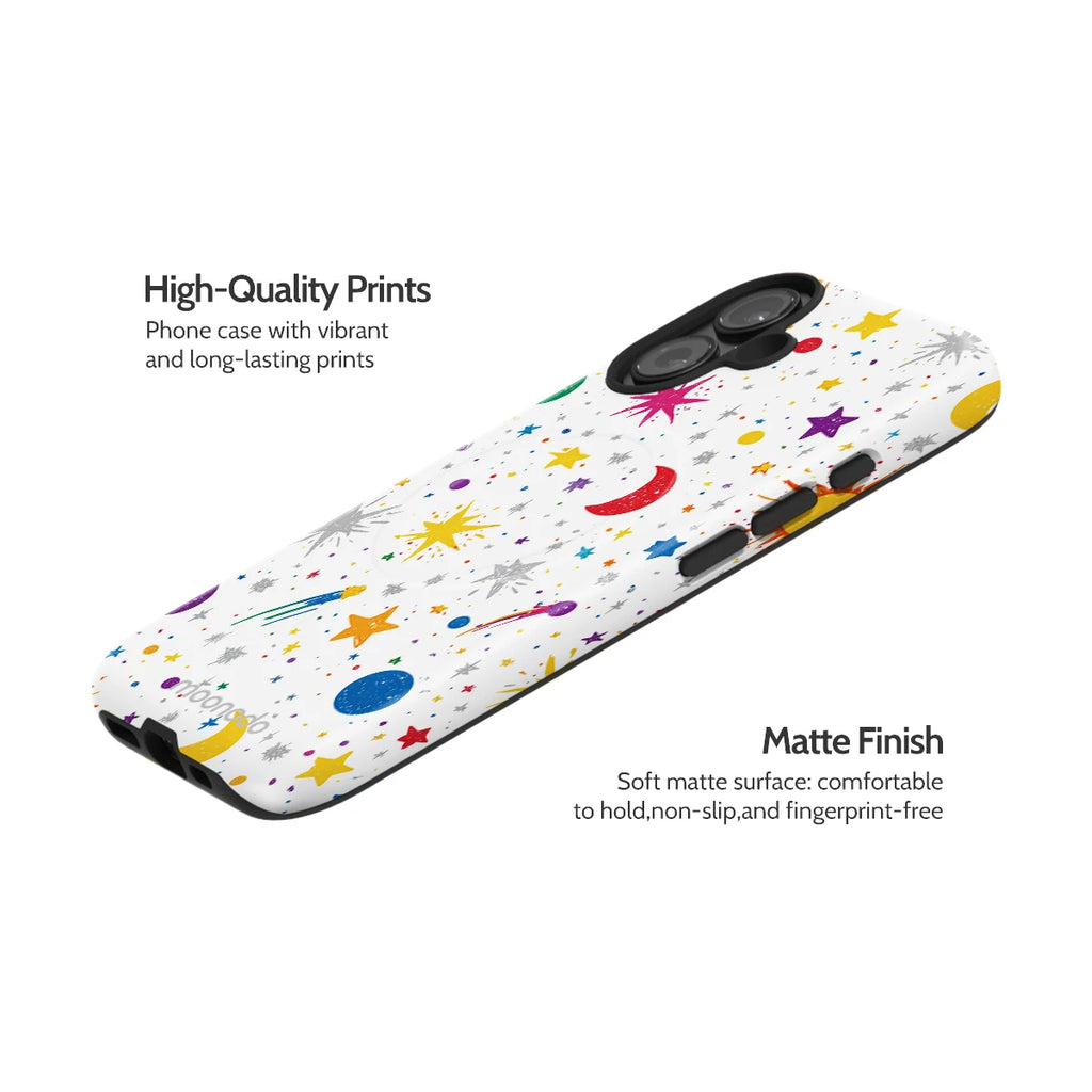 Cosmic Doodle - iPhone 16 Case