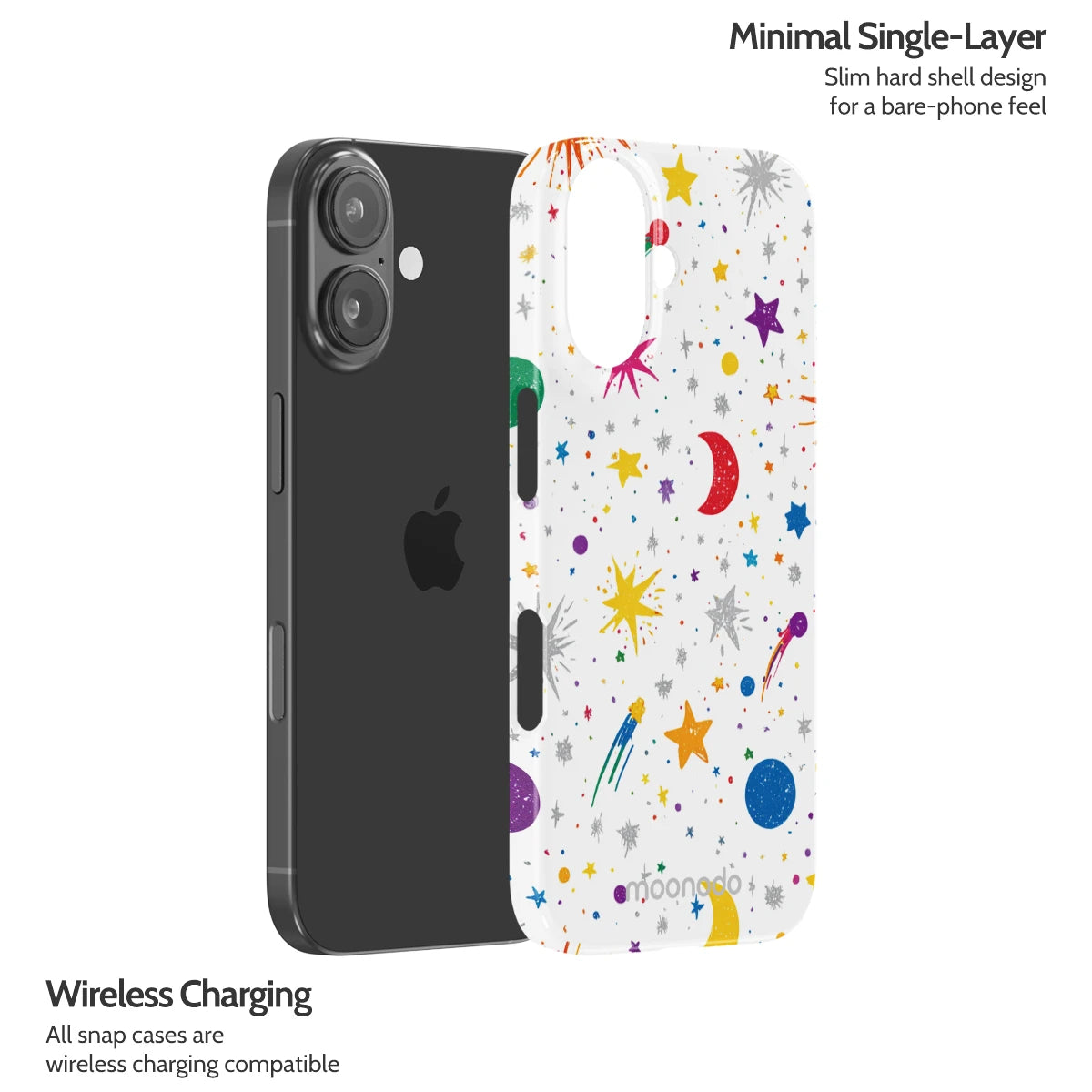 Cosmic Doodle - iPhone 16 Case