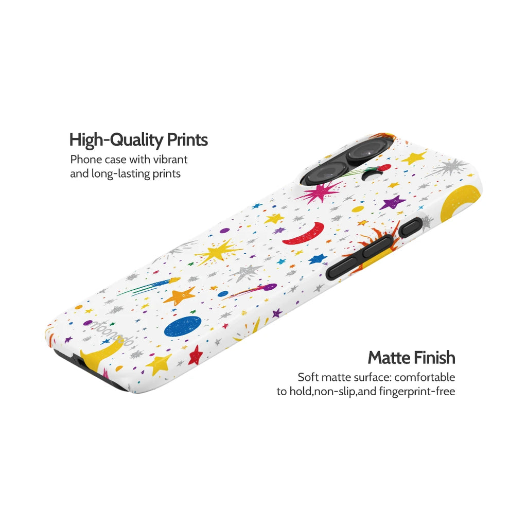 Cosmic Doodle - iPhone 16 Case