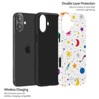 Cosmic Doodle - iPhone 16 Plus Case