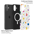 Cosmic Doodle - iPhone 16 Plus Case