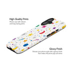 Cosmic Doodle - iPhone 16 Plus Case