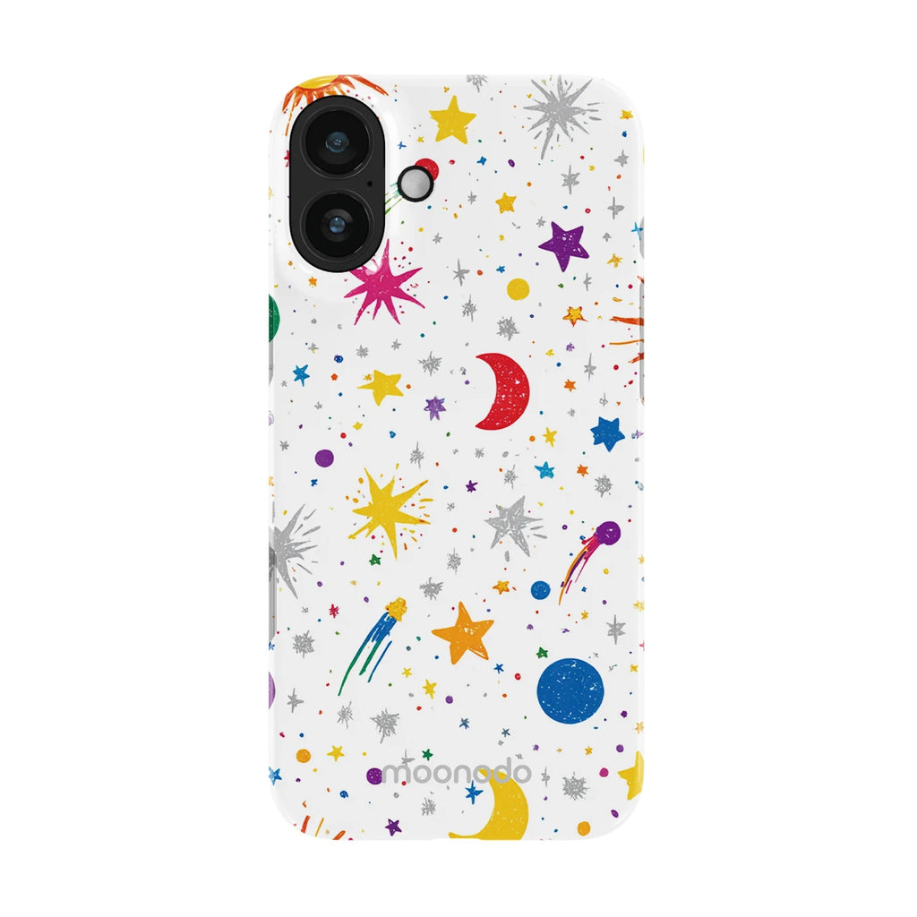 Cosmic Doodle - iPhone 16 Plus Case