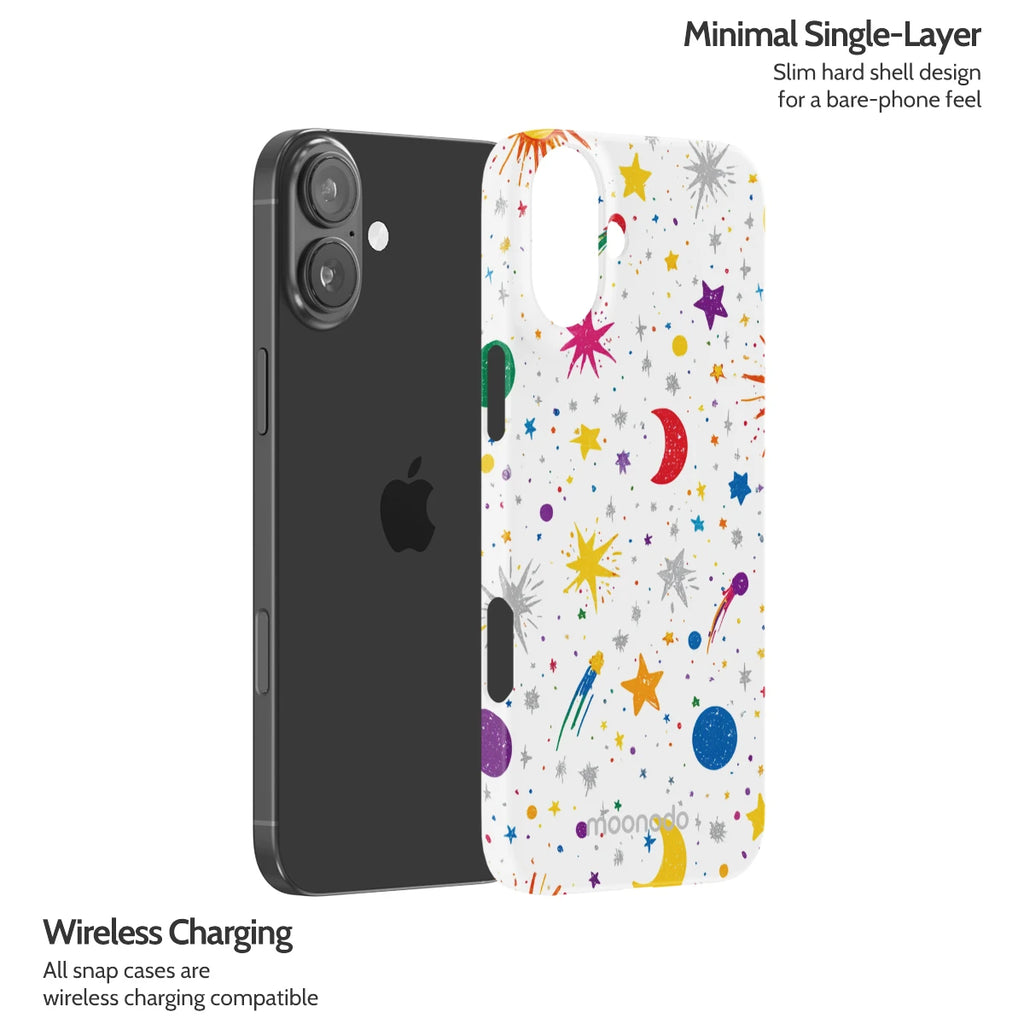 Cosmic Doodle - iPhone 16 Plus Case