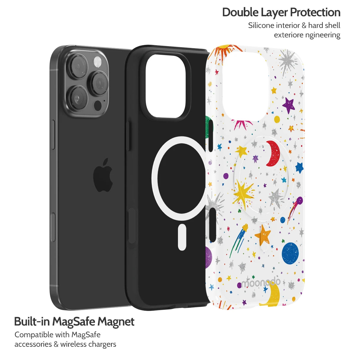 Cosmic Doodle - iPhone 16 Pro Max Case