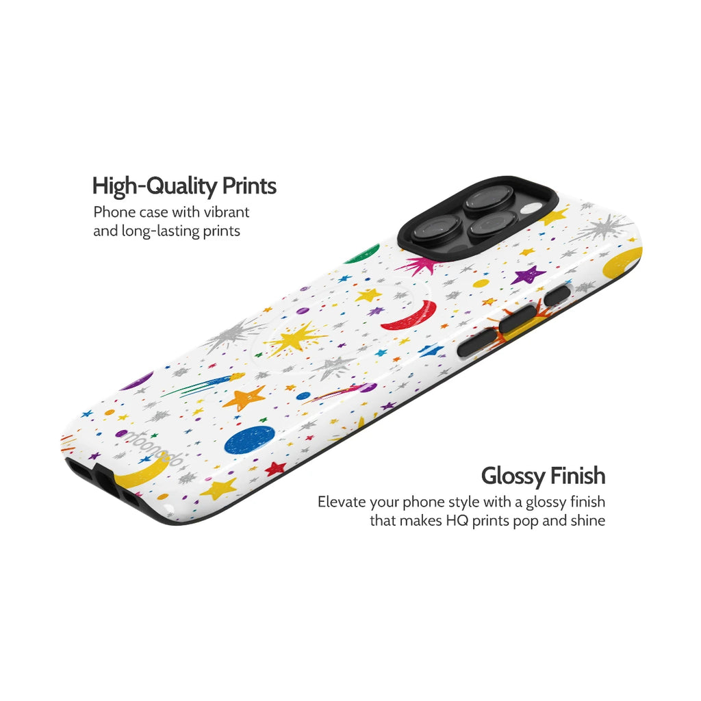 Cosmic Doodle - iPhone 16 Pro Max Case