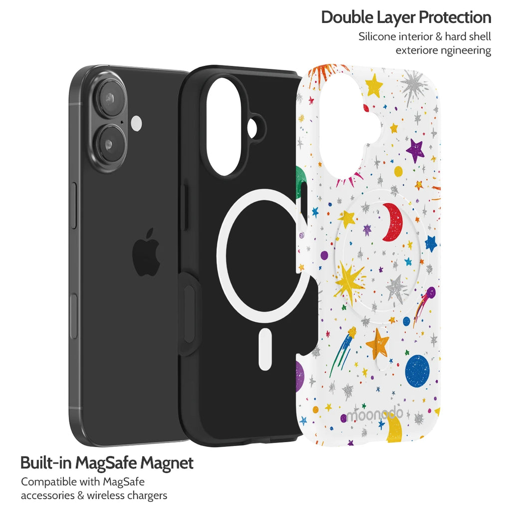 Cosmic Doodle - iPhone 17 Case