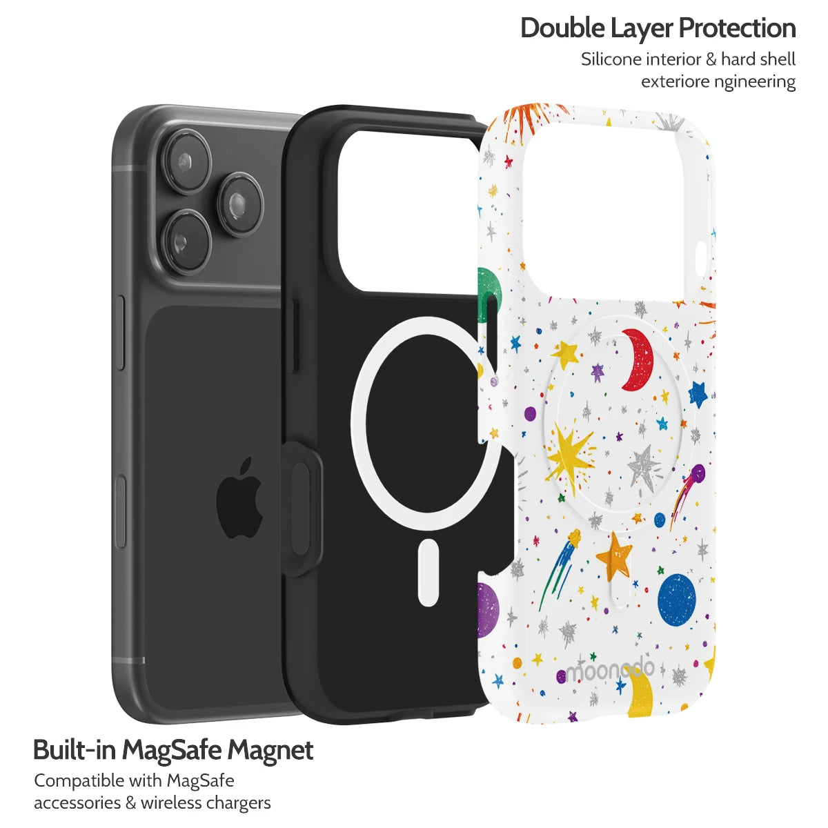 Cosmic Doodle - iPhone 17 Pro Case