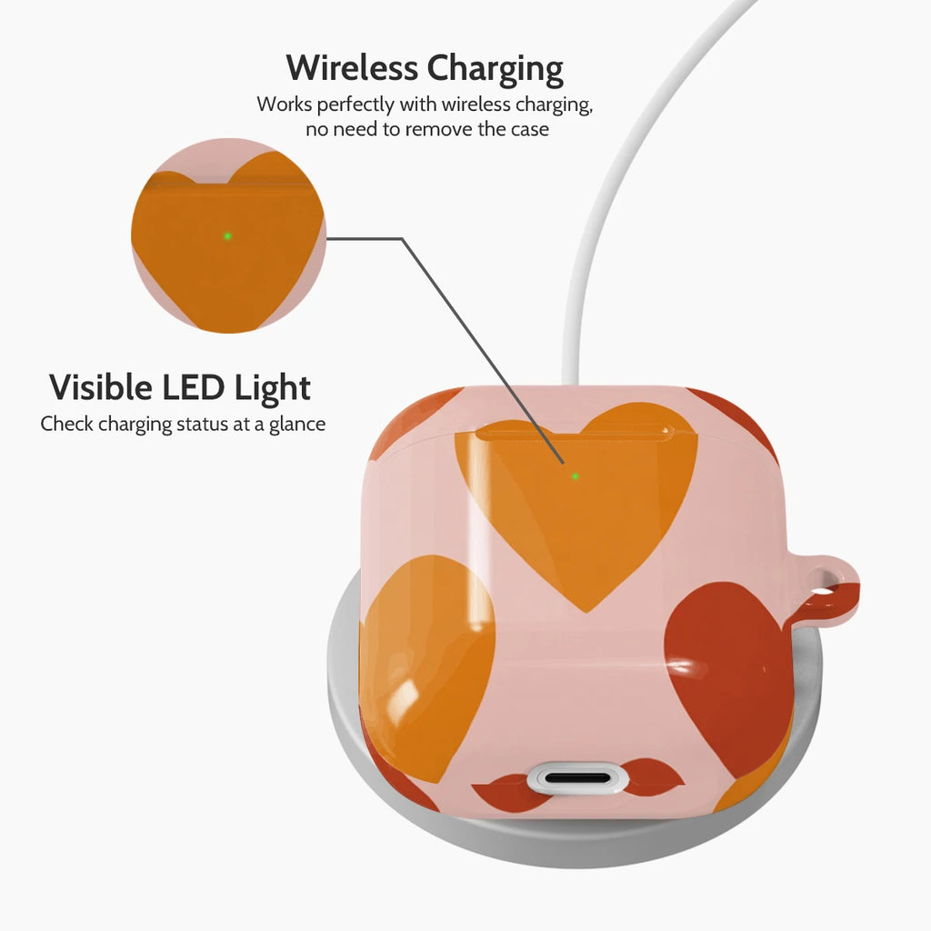 Amber Pulse - AirPods 1 & 2 Case