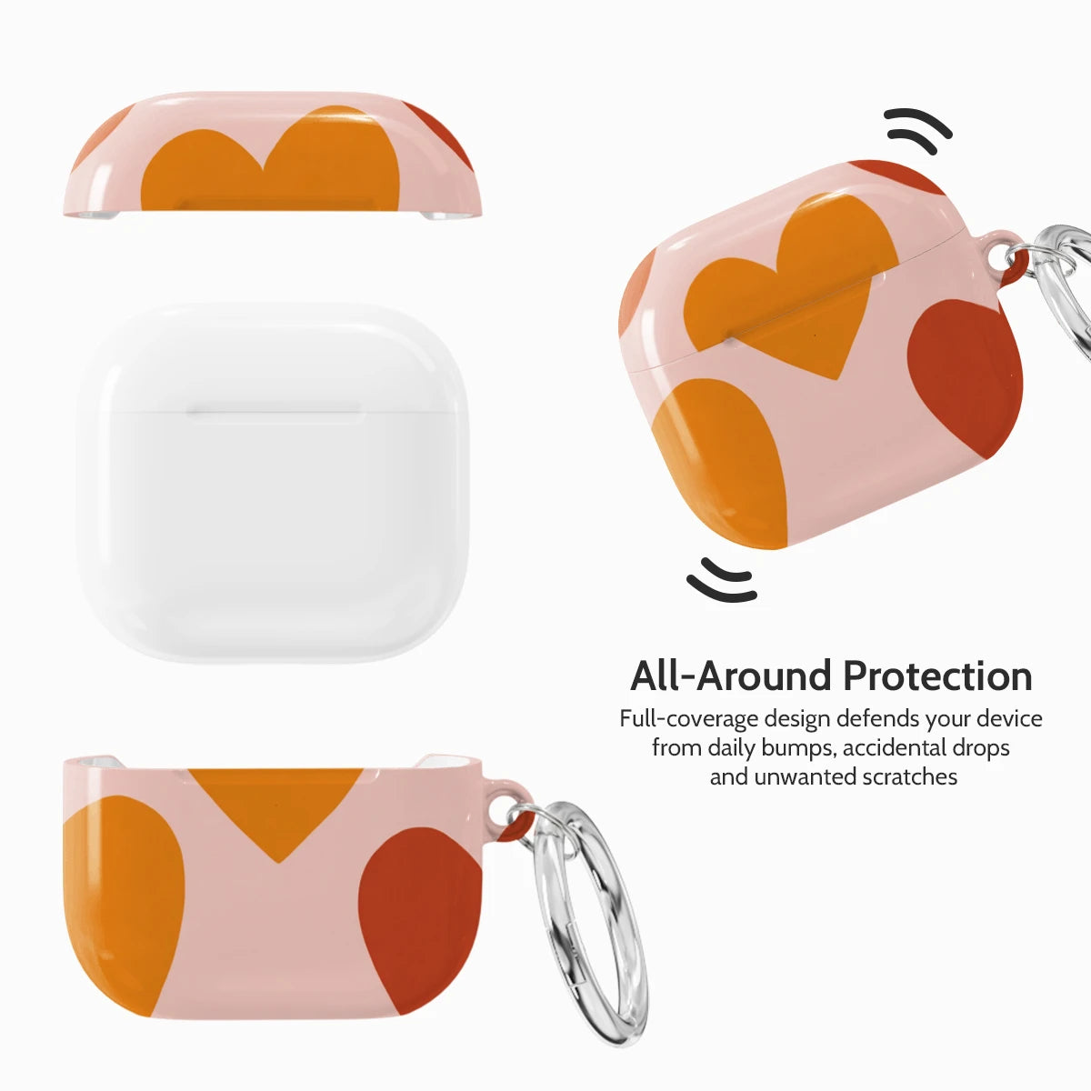 Amber Pulse - AirPods 4 Case