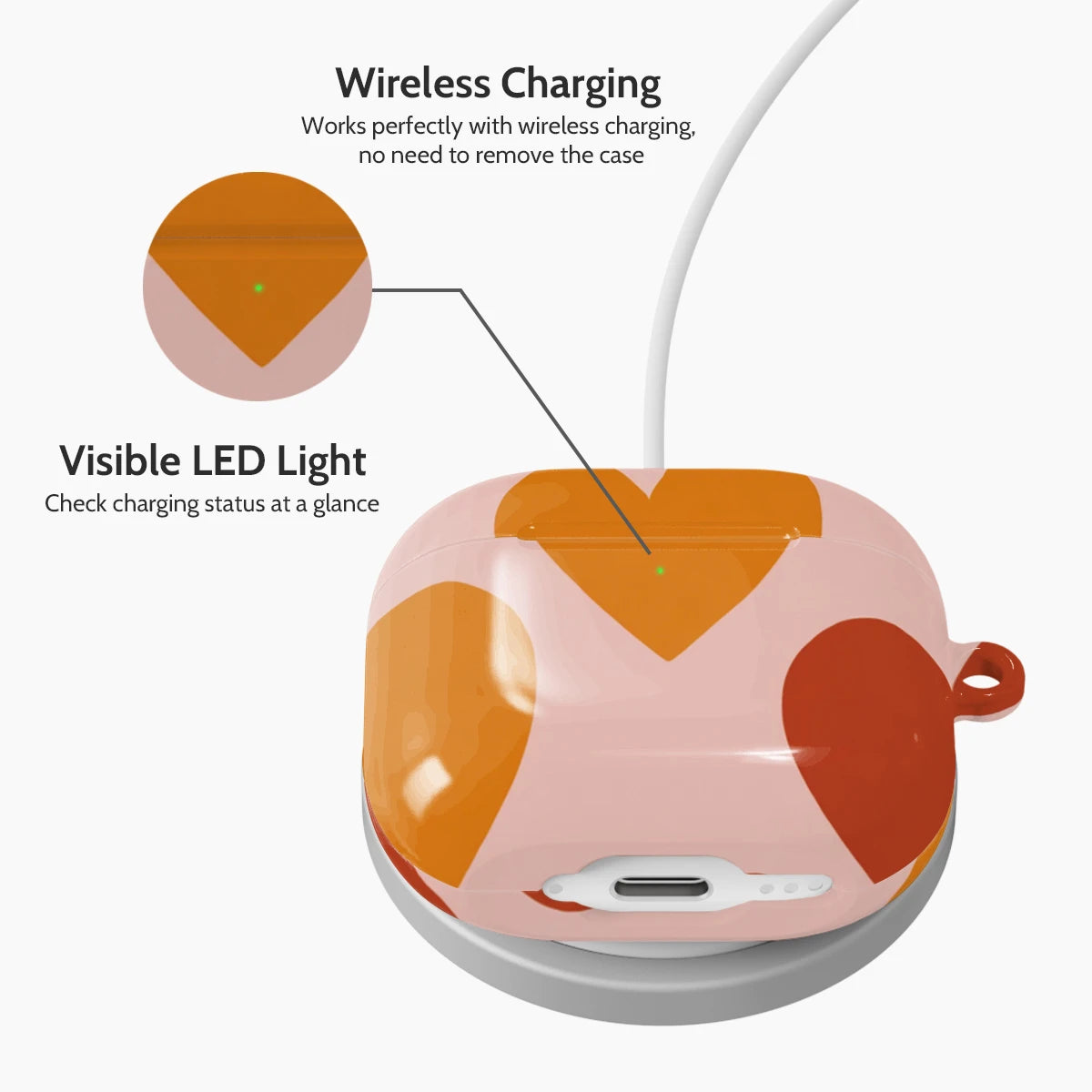 Amber Pulse - AirPods 4 Case