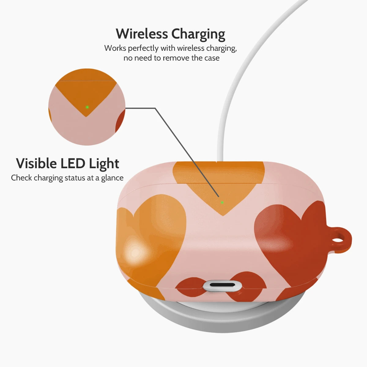 Amber Pulse - AirPods Pro 1 Case
