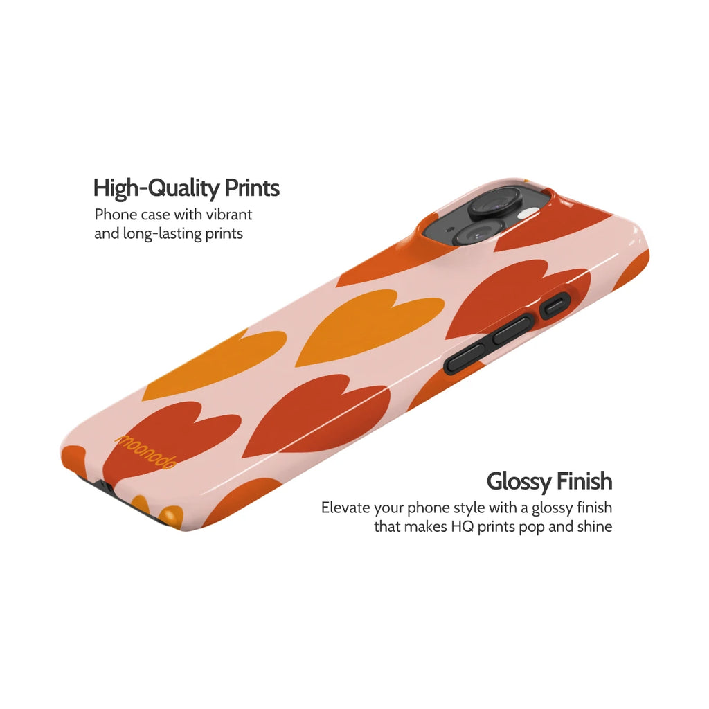 Amber Pulse - iPhone 15 Case