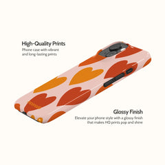Amber Pulse - iPhone 15 Case