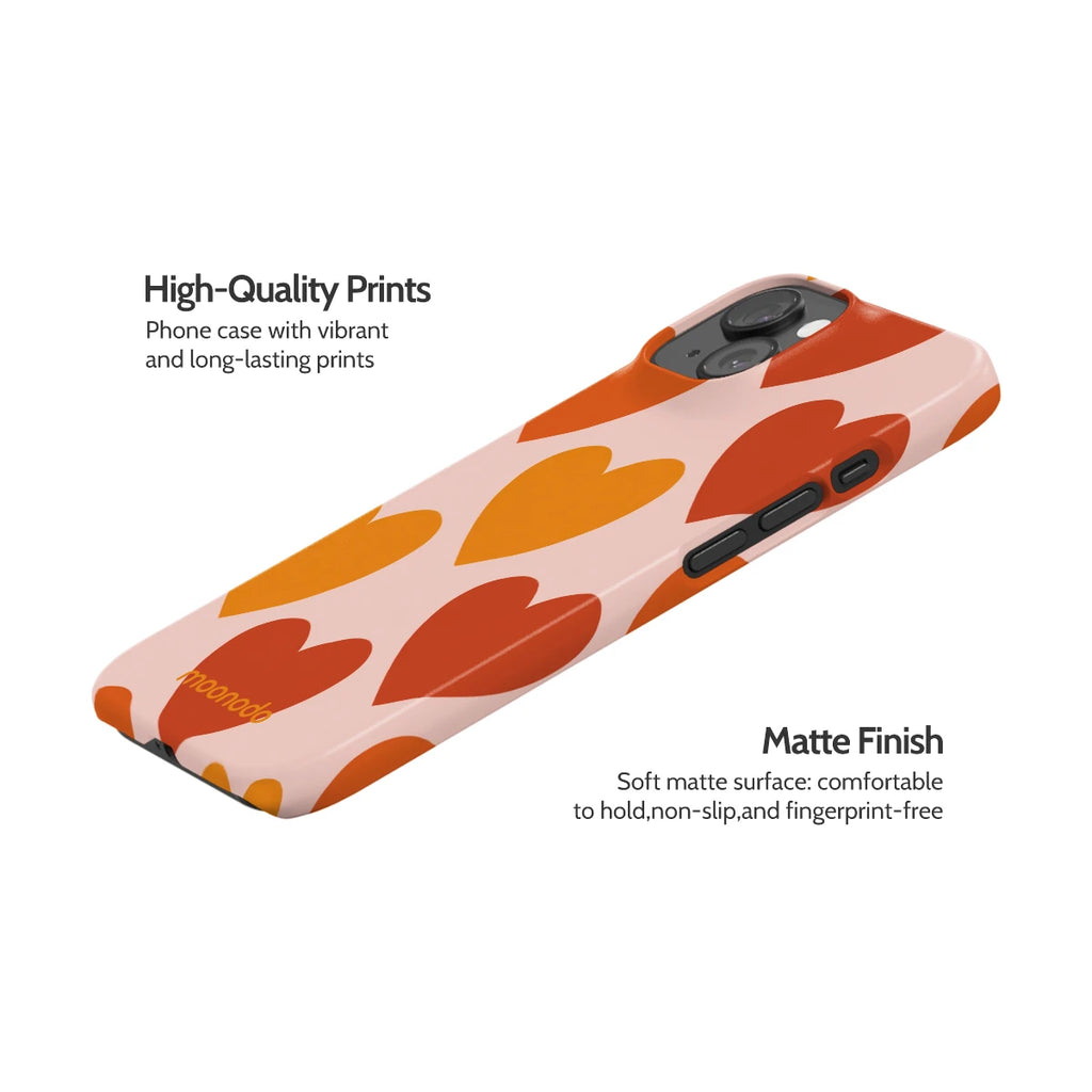 Amber Pulse - iPhone 15 Case