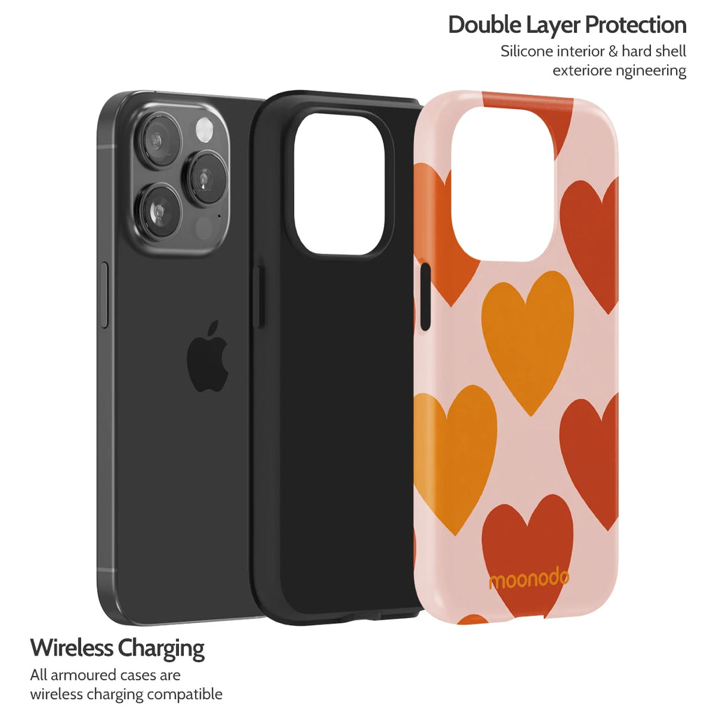 Amber Pulse - iPhone 15 Pro Case