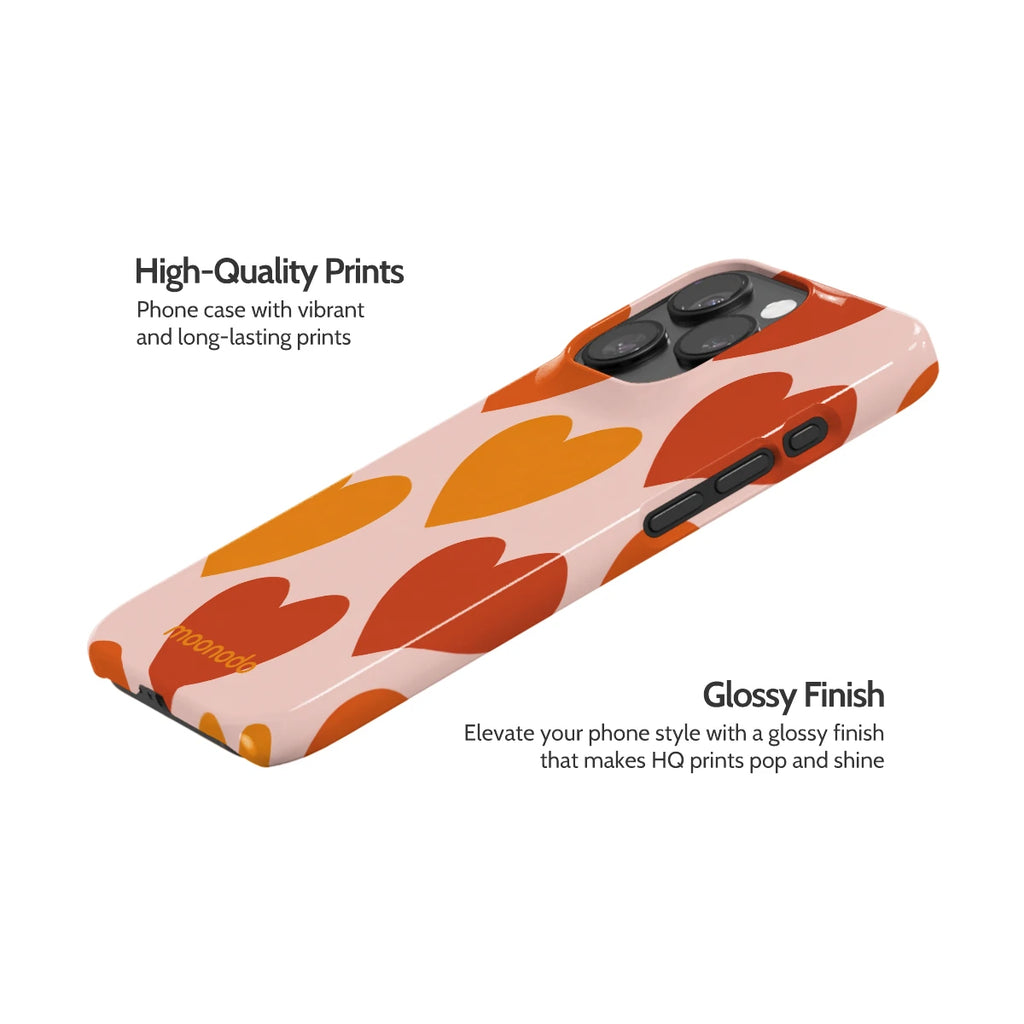 Amber Pulse - iPhone 15 Pro Case