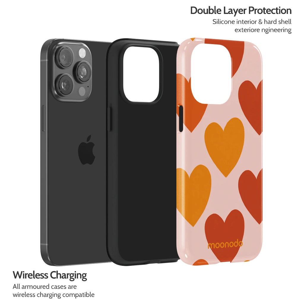 Amber Pulse - iPhone 15 Pro Max Case