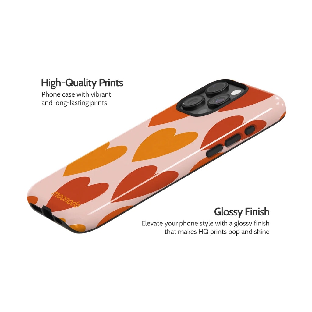 Amber Pulse - iPhone 15 Pro Max Case