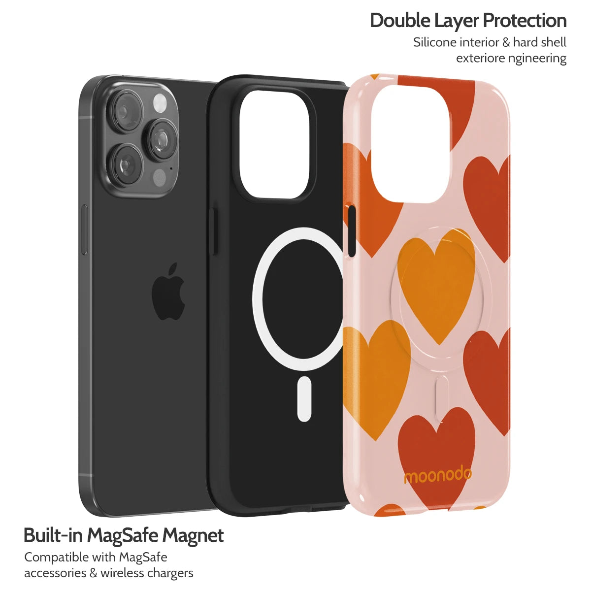 Amber Pulse - iPhone 15 Pro Max Case
