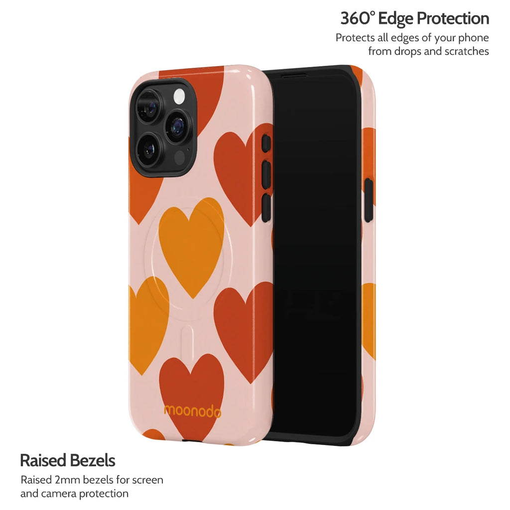 Amber Pulse - iPhone 15 Pro Max Case