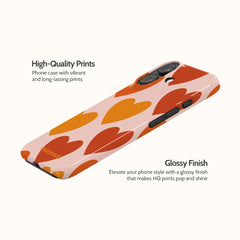 Amber Pulse - iPhone 16 Case