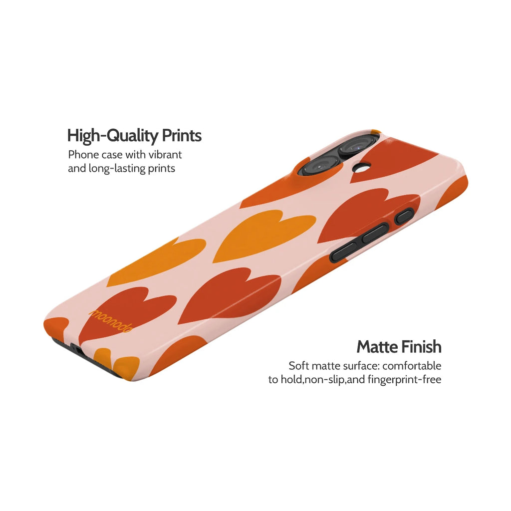 Amber Pulse - iPhone 16 Plus Case