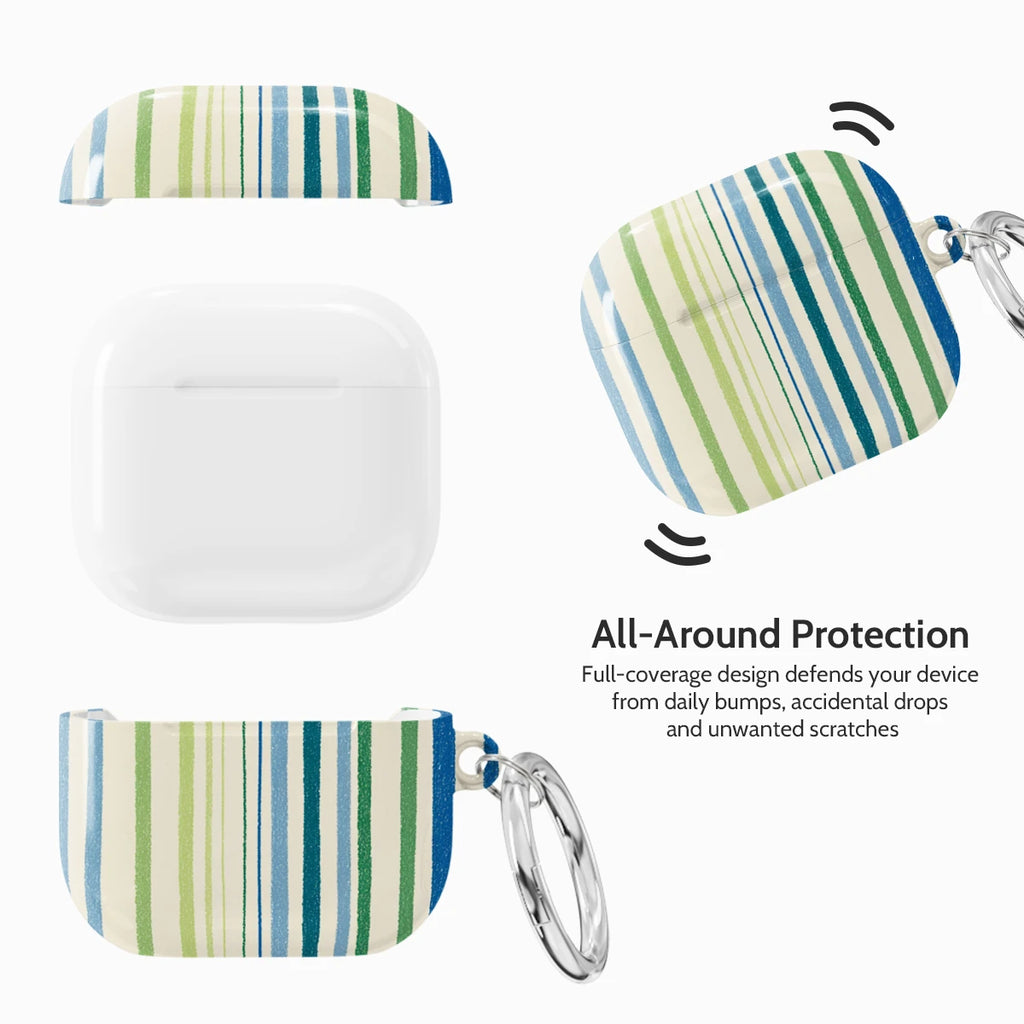Coastal Beat - AirPods 4 Case