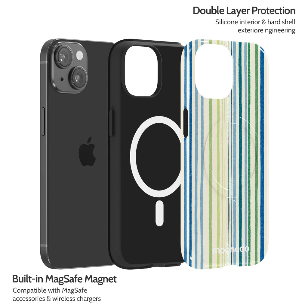 Coastal Beat - iPhone 15 Case