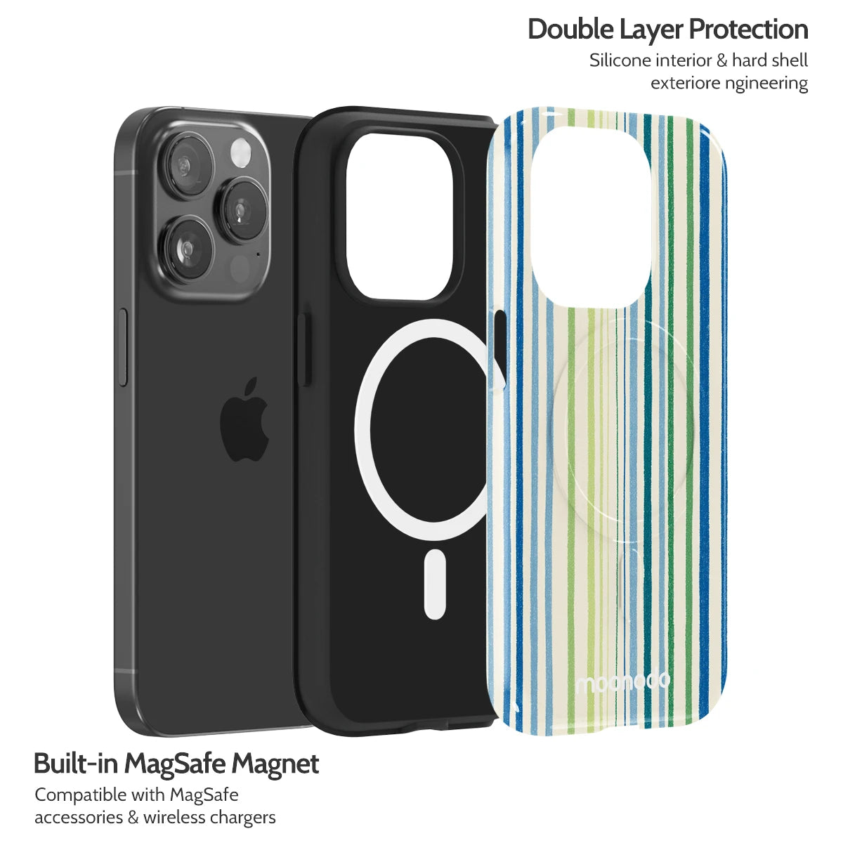 Coastal Beat - iPhone 15 Pro Case
