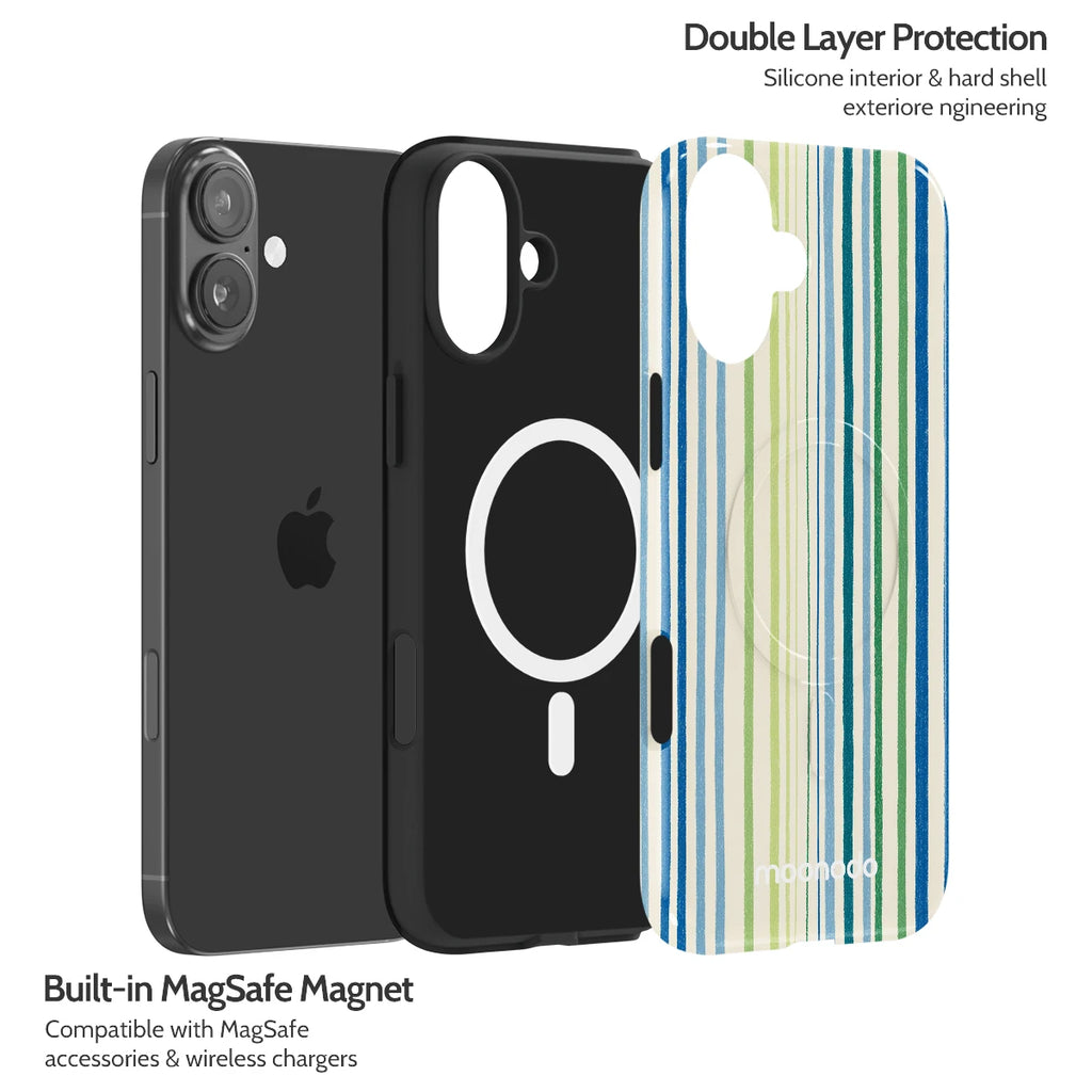 Coastal Beat - iPhone 16 Plus Case