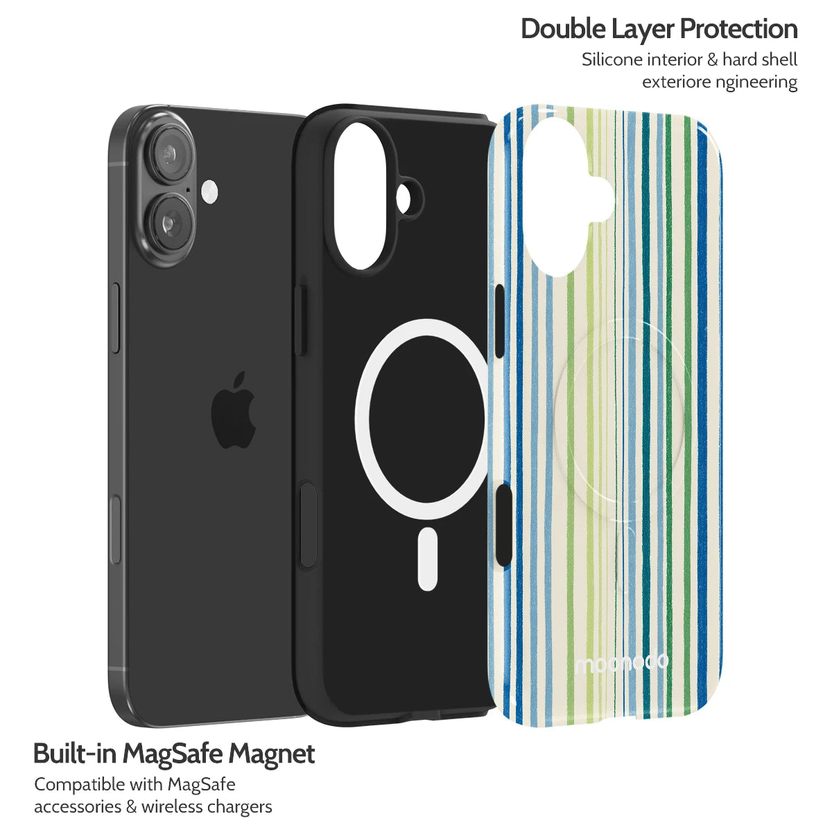 Coastal Beat - iPhone 16 Plus Case