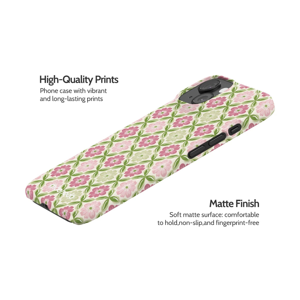 Garden Grid - iPhone 15 Case