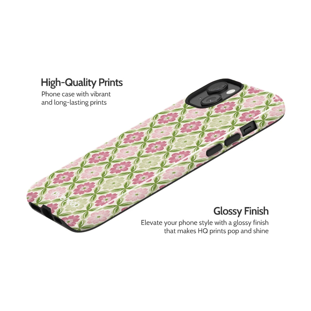 Garden Grid - iPhone 15 Plus Case