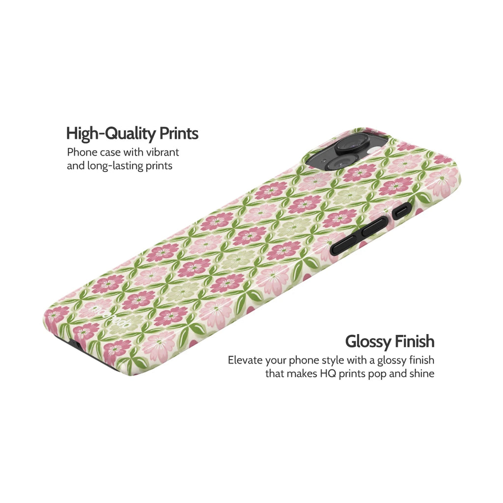 Garden Grid - iPhone 15 Plus Case