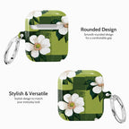 Emerald Bloom - AirPods 1 & 2 Case