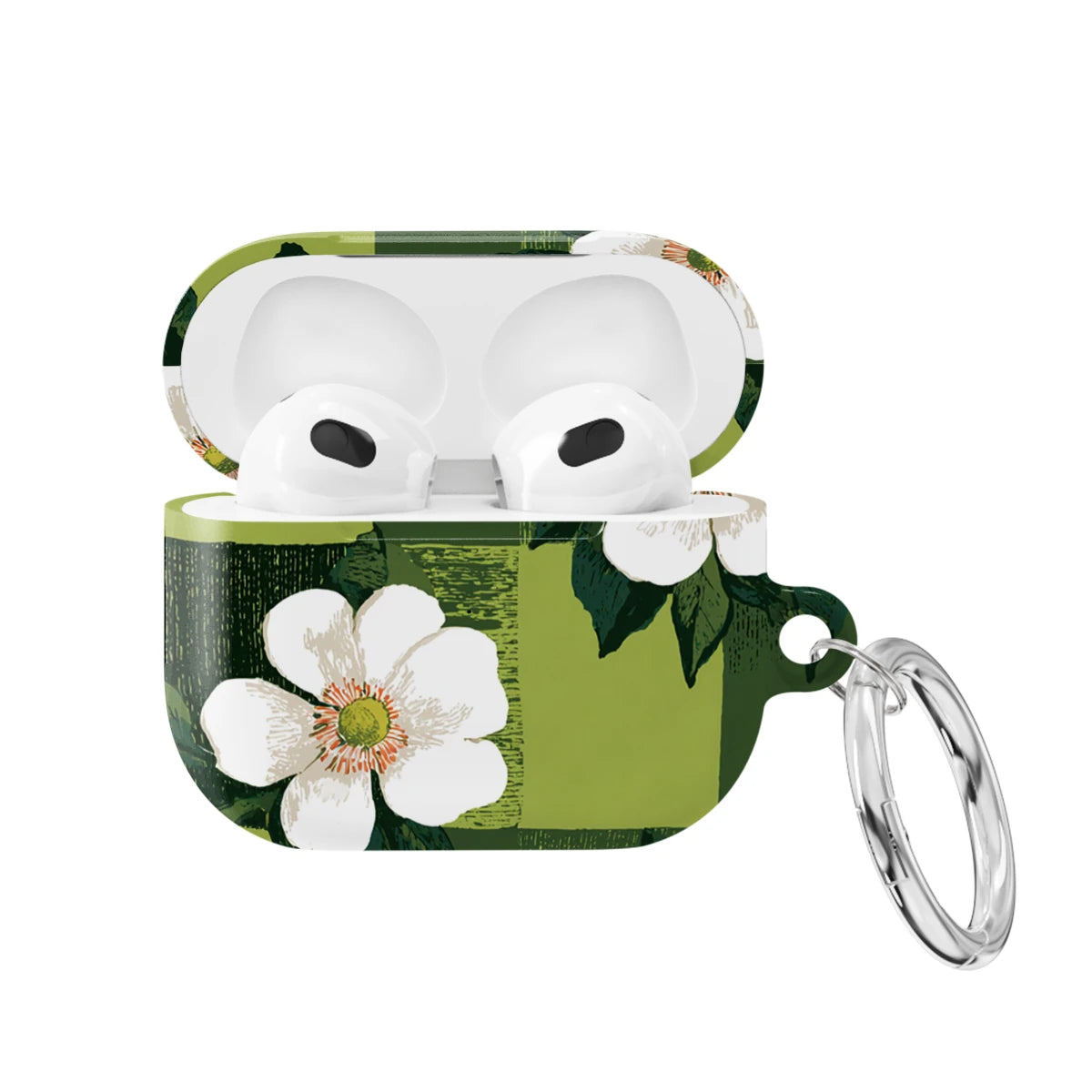 Emerald Bloom - AirPods 3 Case