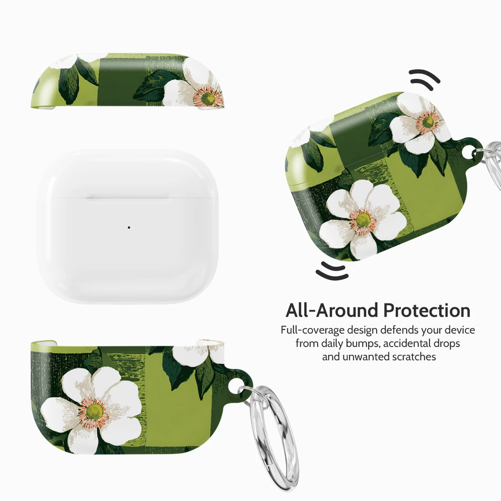 Emerald Bloom - AirPods 3 Case