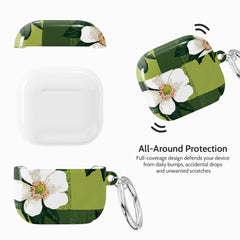 Emerald Bloom - AirPods 4 Case