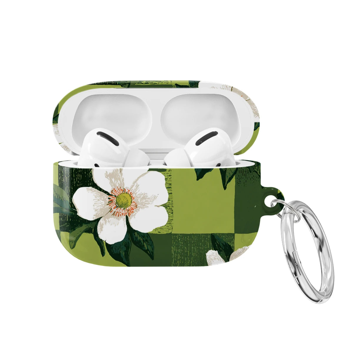 Emerald Bloom - AirPods Pro 1 Case