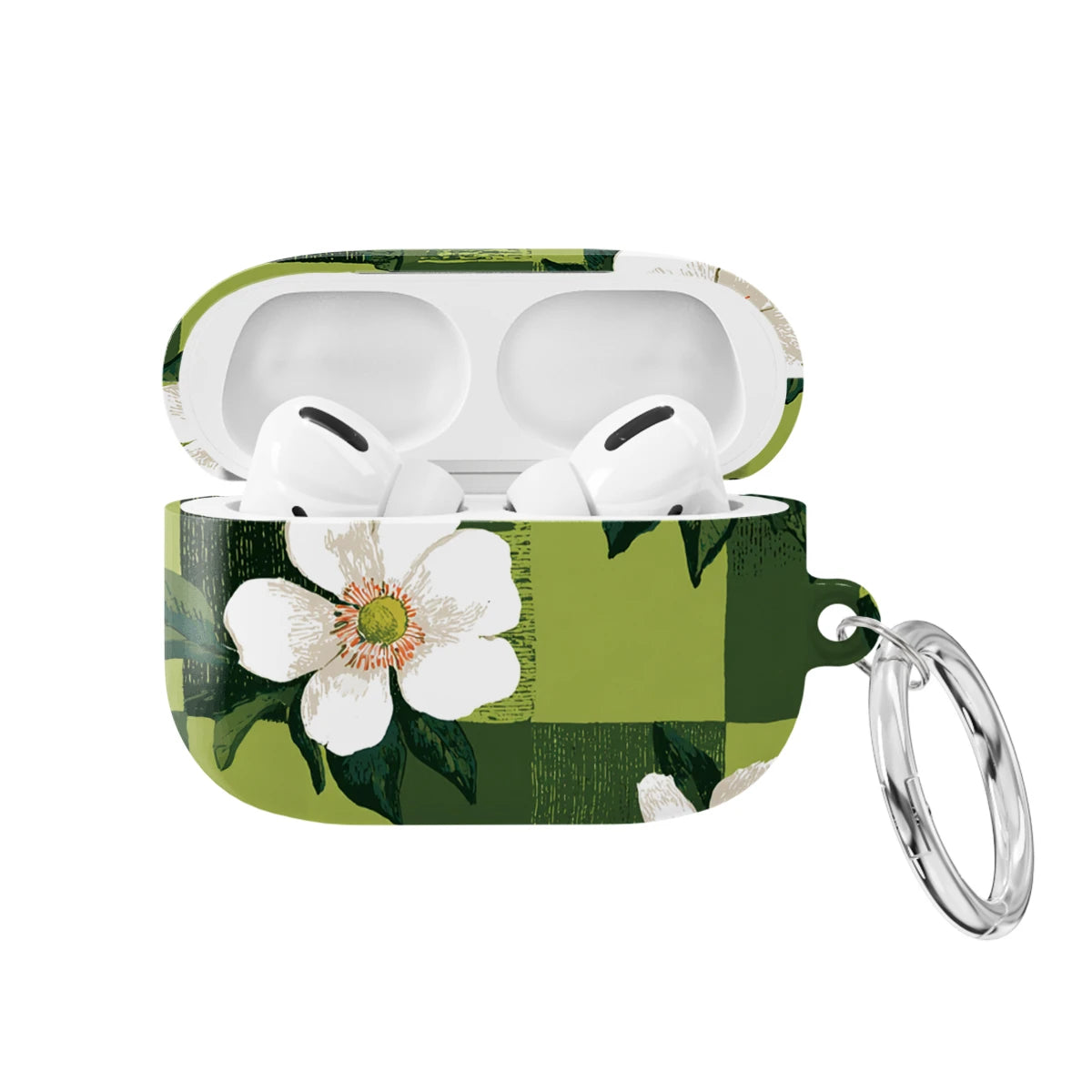 Emerald Bloom - AirPods Pro 1 Case