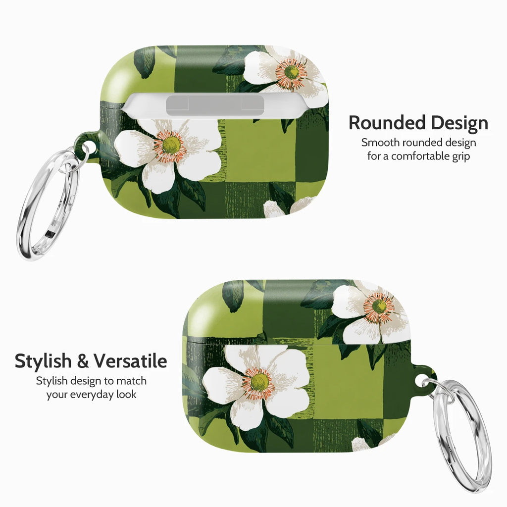 Emerald Bloom - AirPods Pro 1 Case