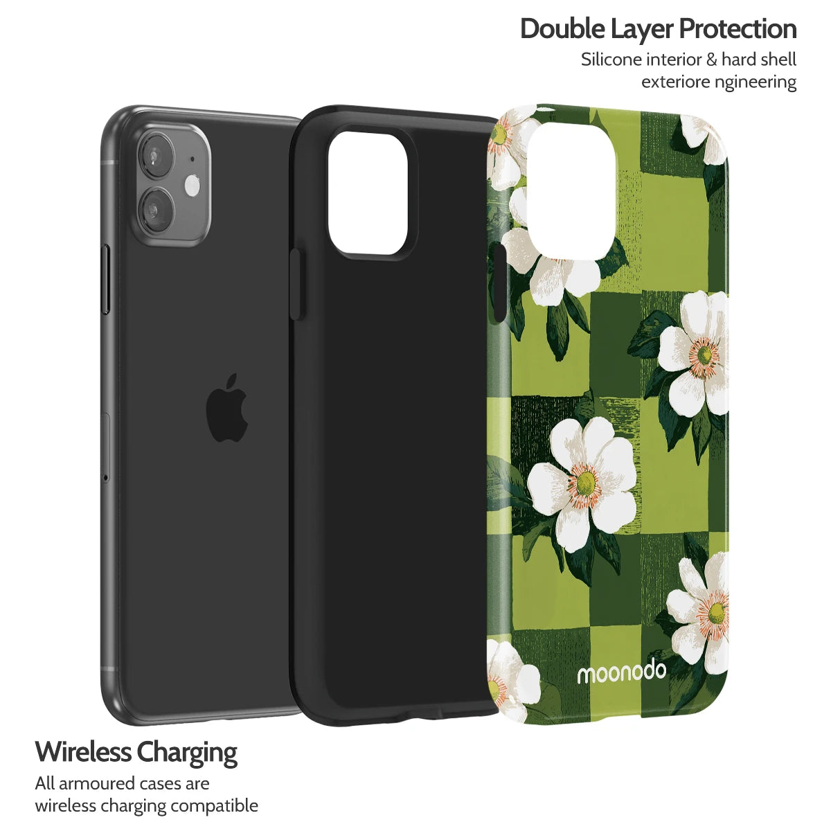 Emerald Bloom - iPhone 11 Case