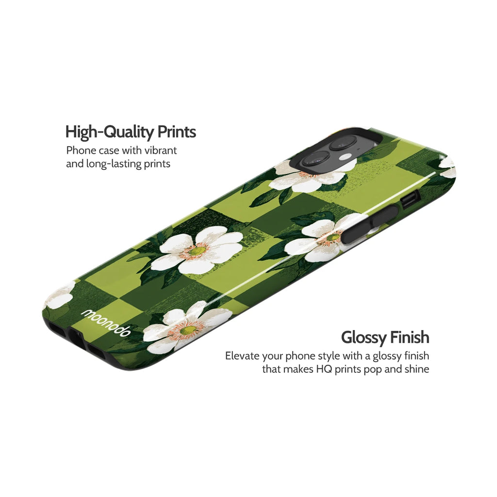 Emerald Bloom - iPhone 11 Case
