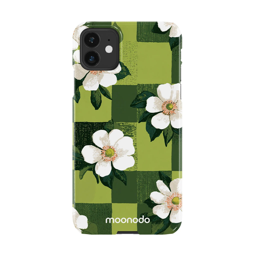 Emerald Bloom - iPhone 11 Case